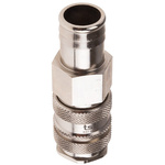 RS PRO Brass Male Pneumatic Quick Connect Coupling, 19mm Hose Barb