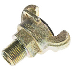 RS PRO Iron Male Pneumatic Quick Connect Coupling, NPT 1/2 Male Threaded