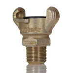 RS PRO Iron Male Pneumatic Quick Connect Coupling, NPT 3/4 Male Threaded