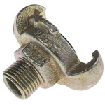 RS PRO Iron Male Pneumatic Quick Connect Coupling, G 1/2 Male Threaded