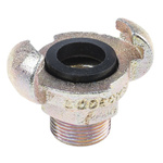 RS PRO Iron Male Pneumatic Quick Connect Coupling, G 3/4 Male Threaded