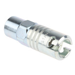 RS PRO Steel Female Pneumatic Quick Connect Coupling, Rp 1/4 Female Threaded