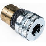Parker Aluminium Female Pneumatic Quick Connect Coupling, G 1/2 Female Threaded