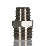 SMC Female Pneumatic Quick Connect Coupling, R 1/4 Male, R 3/8 Male Threaded