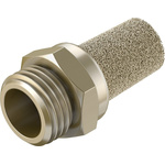 Festo AMTE Brass, Bronze 10bar Pneumatic Silencer, Threaded, G 1/4 Male