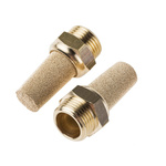 Festo AMTE Brass, Bronze 10bar Pneumatic Silencer, Threaded, G 3/8 Male