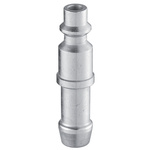 PREVOST Treated Steel Plug for Pneumatic Quick Connect Coupling, 8mm Hose Barb