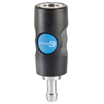 PREVOST Composite Body Safety Quick Connect Coupling, 8mm Hose Barb