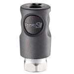 PREVOST Composite Body Female Safety Quick Connect Coupling, G 3/8 Female Threaded