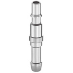 PREVOST Treated Steel Plug for Pneumatic Quick Connect Coupling, 10mm Hose Barb