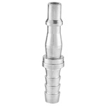 PREVOST Treated Steel Plug for Pneumatic Quick Connect Coupling, 6mm Hose Barb