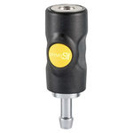 PREVOST Composite Body Safety Quick Connect Coupling, 6mm Hose Barb