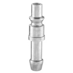 PREVOST Treated Steel Plug for Pneumatic Quick Connect Coupling, 10mm Hose Barb