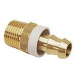 Legris Brass Male Pneumatic Quick Connect Coupling, R 1/2 Male 19mm Hose Barb