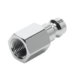 Festo Brass Male Pneumatic Quick Connect Coupling, G 1/8 Female Threaded