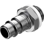 Festo Male Pneumatic Quick Connect Coupling, G 1/4 Male Threaded