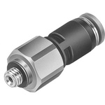 Festo QSR PBT Pneumatic Rotary Union, G 1/4 Male, Push In 8mm