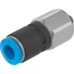 Festo QSR PBT Pneumatic Rotary Union, M5 Male, Push In 6mm