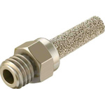 Festo AMTE Brass, Bronze 10bar Pneumatic Silencer, Threaded
