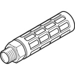 Festo U PE 10bar Pneumatic Silencer, Threaded, G 1 Male