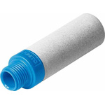 Festo UO PE 8bar Pneumatic Silencer, Threaded, G 1/8 Male