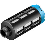 Festo U PE 10bar Pneumatic Silencer, Threaded, G 3/8 Male