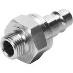 Festo Male Pneumatic Quick Connect Coupling, Threaded