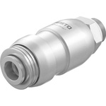 Festo Male Pneumatic Quick Connect Coupling, Threaded