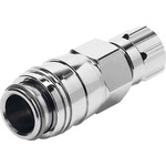 Festo Female Pneumatic Quick Connect Coupling, Nut
