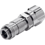 Festo Brass Male Pneumatic Quick Connect Coupling, 8mm Nut