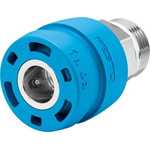 Festo Brass Male Pneumatic Quick Connect Coupling, 1/8in Threaded