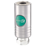 PREVOST Stainless Steel Female Safety Quick Connect Coupling, G 1/2 Female Threaded