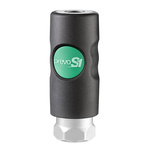 PREVOST Composite Body Female Safety Quick Connect Coupling, G 3/4 Female Threaded