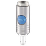 PREVOST Stainless Steel Safety Quick Connect Coupling, 12mm Hose Barb