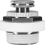 Festo VFFK Nickel Plated Brass 10bar Pneumatic Silencer, Threaded, M5