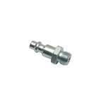 Legris Zinc Plated Steel Pneumatic Quick Connect Coupling, G 1/4 Threaded