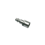 Legris Zinc Plated Steel Female Pneumatic Quick Connect Coupling, G 1/4 Threaded