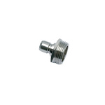 Legris Nickel Plated Brass Male Pneumatic Quick Connect Coupling, G 3/8 Threaded