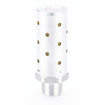 IMI Norgren MB Aluminium, Brass 20bar Pneumatic Silencer, Threaded, R 3/8 Male