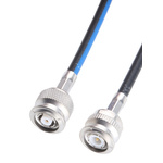 Huber+Suhner Male RP-TNC to Male TNC Coaxial Cable, 5m, Terminated