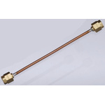 Male SMA to Male SMA Coaxial Cable, 100mm, Terminated