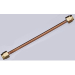 Male SMA to Male SMA Coaxial Cable, 500mm, Terminated