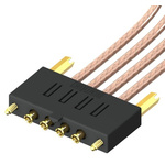Samtec GRF1-C Series Male MMCX to Male MMCX Coaxial Cable, 300mm, RG316 Coaxial, Terminated