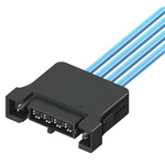 Samtec IJ5C Series Male IsoRate to Male IsoRate Coaxial Cable, 300mm, CTB-2650F-1 Coaxial, Terminated
