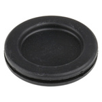 SES Sterling Black Polychloroprene 50mm Round Cable Grommet for Maximum of 39 mm Cable Dia.