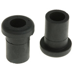 SES Sterling Black Polychloroprene 11mm Round Cable Grommet for Maximum of 8 mm Cable Dia.