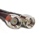 Siretta ASM Series Male SMA to Male SMA Coaxial Cable, 10m, LLC200A Coaxial, Terminated