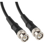 Atem Male BNC to Male BNC Coaxial Cable, 2m, RG58C/U Coaxial, Terminated