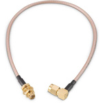 Wurth Elektronik Male SMA to Female SMA Coaxial Cable, 304.8mm, RG316 Coaxial, Terminated