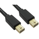 RS PRO 4K Mini DisplayPort to Mini DisplayPort Cable, Male to Male - 2m